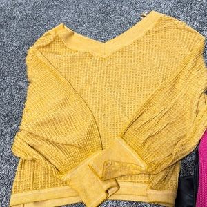 Mustard sweater
